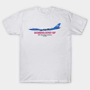 Boeing B747-8F - Silk Way West Airlines T-Shirt